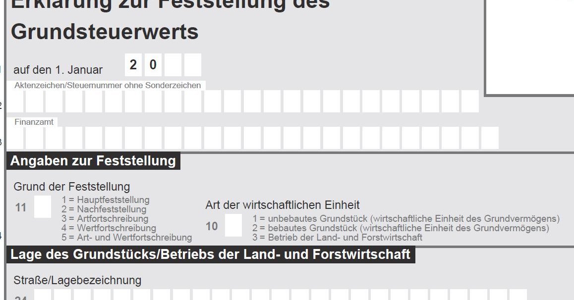 Grundsteuererklärung Für Privateigentum: Auch In Papierform Ermöglichen